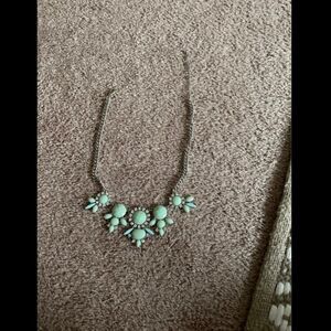 ‎Green statement Necklace